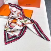 HERMES 25S SCARF 90 IN SILK TWILL 733929