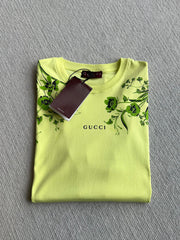 GUCCI SHORT SLEEVE LOGO PRINTED T-SHIRT 275722