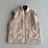 MONCLER 25S DOWN VEST IN LIGHT PINK 044