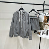 MIUMIU ACTIVEWEAR SET PLAID PATTERN 267917