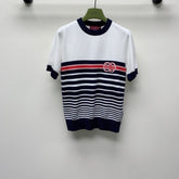 GUCCI SHORT-SLEEVE KNIT TOP 253099