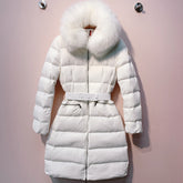 MONCLER 25S COAT IN WHITE 056
