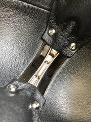 EVENING BAG 9 GOLD SILVER RUTHENIUM METAL WITH CRYSTAL