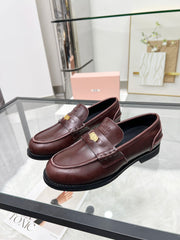 PENNY LOAFERS IN DARK BROWN CALFSKIN