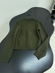 MIUMIU POLO KNIT CARDIGAN STYLE 502