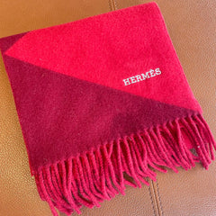 SCARF 150 CM IN CRIMSON RED CASHMERE