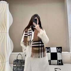 BBR SCARF 168 CM IN CASHMERE 540607