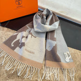 HERMES 25S SCARF 170 IN CASHMERE 854666