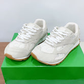 ORBIT SNEAKER IN SEA SALT SUEDE AND TECHNICAL MESH