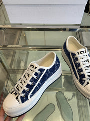 WALK'N PLATFORM SNEAKER DENIM BLUE CANNAGE TWEED