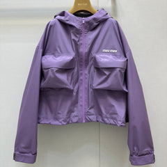 MIUMIU HOODED JACKET STYLE 40