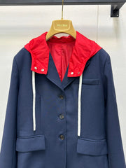MIUMIU HOODED BLAZER STYLE 41