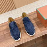 LP OPEN WALK LOAFERS NAVY SUEDE