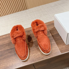 LP CLASSIC SUMMER CHARMS WALK LOAFERS BURNT ORANGE CALFSKIN