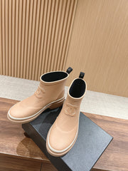 CC RAIN BOOTS BEIGE CREAM TPU