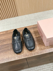 NAPPA LOAFERS IN BLACK LAMBSKIN