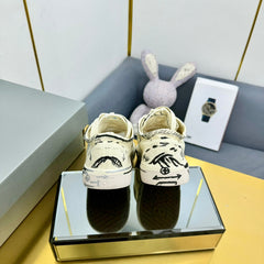 SKETCH SNEAKERS IN BEIGE CANVAS