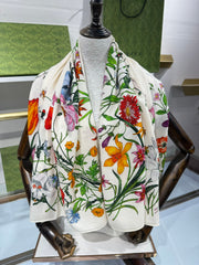 GUCCI 25S SCARF 140 IN CASHMERE 636340