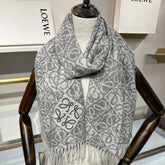 LOEWE 25S SCARF 180 IN CASHMERE WOOL 706574