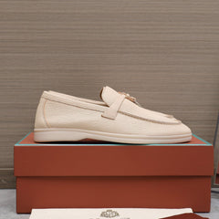LP SUMMER CHARMS WALK LOAFERS BEIGE CREAM LAMBSKIN