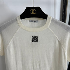LOEWE SHORT-SLEEVE KNIT TOP STYLE 113