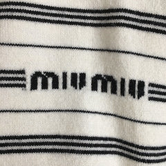 MIUMIU KNITTED POLO SHIRT STYLE 276