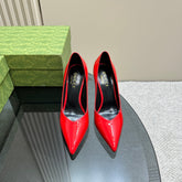 GG 105 HIGH HEEL PUMP CANDY LAMBSKIN