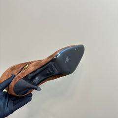 NIKI BOOTIES IN ASH BROWN SUEDE