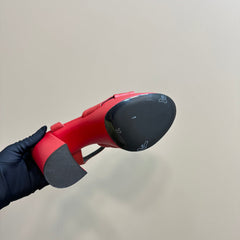 BIANCA PLATFORM SANDALS IN RED LAMBSKIN