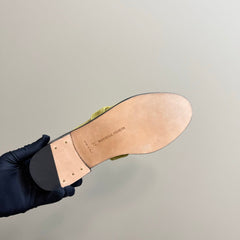 ASTAIRE MULE IN OLIVE GREEN SUEDE