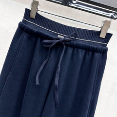 MIUMIU WIDE LEG PANTS STYLE 436