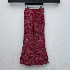 CHANEL 25S HIGH-WAISTED DRESS TROUSERS 309