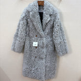 HERMES 25S LONG FUR COAT 233