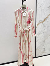 HERMES 25S LONG SILK DRESS 134