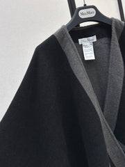 MAX MARA 25S JACQUARD CAPE COAT 007
