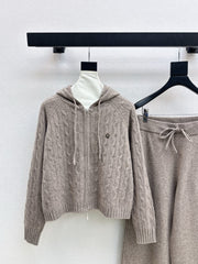 HERMES 25S OVERSIZED WOOL SUIT 026