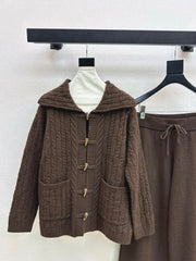 MAX MARA 25S OVERSIZED KNIT SET 034