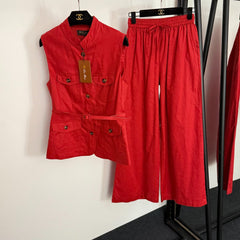 LP RELAXED-FIT TOP AND PANTS SET STYLE 187