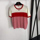 MIUMIU SHORT-SLEEVE KNIT TOP STYLE 360