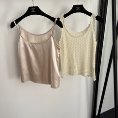 DIOR 25S CROCHET CAMI TOP STYLE 102