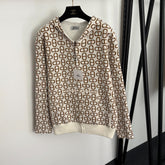 HERMES 25S REVERSIBLE CASHMERE SWEATER JACKET 113