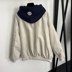 CHANEL 25S HOODED ZIP JACKET 382