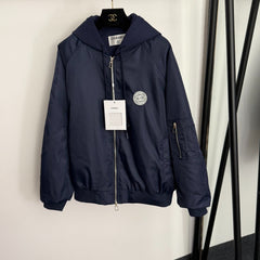 CHANEL 25S HOODED ZIP JACKET 383