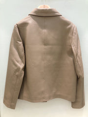 HERMES 25S SHORT SHEEPSKIN JACKET 044