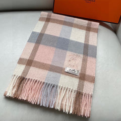 SCARF 180 CM IN LIGHT PINK CARO CASHMERE