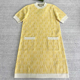 GUCCI SHORT-SLEEVE KNIT DRESS STYLE 70
