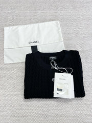 CC Vest Black Wool