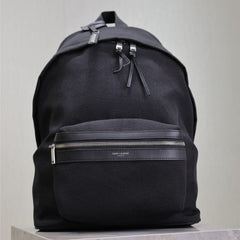 CITY BACKPACK 35 IN BLACK CANVAS
