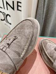 LP SUMMER CHARMS WALK LOAFERS GRAY SUEDE