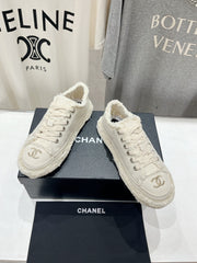 CC SNEAKER WHITE DENIM FABRIC